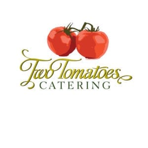 Logo for Two Tomatoes Catering on Hilton Head Island