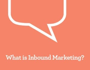 A speech bubble points to the question, "What is inbound marketing?"
