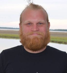 Photo of Ryan Fennessey, head baker of Sprout Momma bakery and cafe on Hilton Head