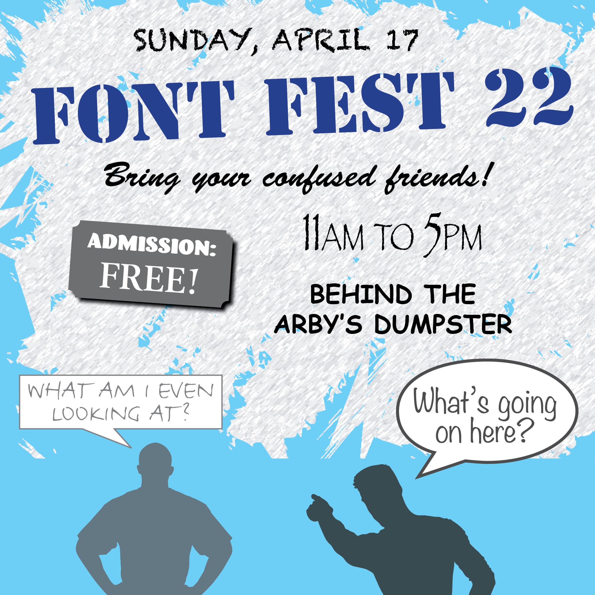Don't go crazy with different fonts. It will confuse people. Graphic Design Tips.